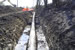 gas main repair with cofferdam