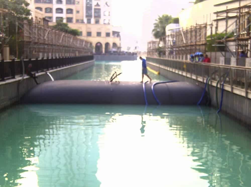 Water Filled Cofferdam Canals 6